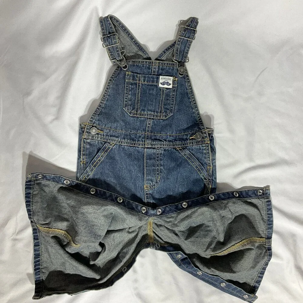 Carters Blue Jean Overalls 24 Months Denim Toddler Kids